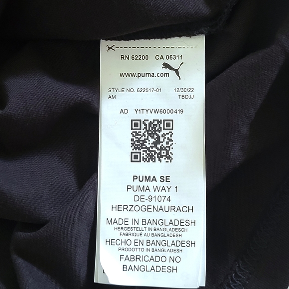 PUMA "Crying Cat" Black🖤 Graphic Tee👕 - NWT - Picture 7 of 14